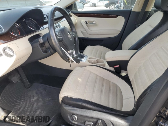2012 Volkswagen CC Lux Limited with VIN WVWHN7AN1CE529102, listed as a Copart auction lot 83777344 with 99,138 mi miles and Salvage Title. Bid and sale history available at carsss.com. Image 7.