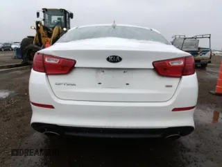 2015 Kia Optima LX with VIN KNAGM4A77F5659420, listed as a Copart auction lot 53915915 with 120,069 mi miles and Clean Title. Bid and sale history available at carsss.com. Image 6.