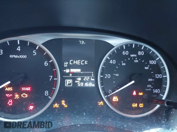 2021 Nissan Kicks S with VIN 3N1CP5BV2ML496610, listed as a IAAI auction lot 42052982 with 59,168 mi miles and . Bid and sale history available at DreamBid. Image 7.