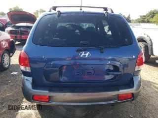2006 Hyundai Santa Fe GLS with VIN KM8SC73D36U101439, listed as a Copart auction lot 70234054 with 0 mi miles and Salvage Title. Bid and sale history available at carsss.com. Image 6.