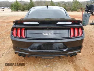2022 Ford Mustang GT with VIN 1FA6P8CF4N5134479, listed as a Copart auction lot 50266095 with 35,678 mi miles and Salvage Title. Bid and sale history available at carsss.com. Image 6.