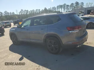 2021 Volkswagen Atlas SE with VIN 1V2NR2CA5MC562930, listed as a Copart auction lot 50253605 with 67,093 mi miles and Salvage title. Bid and sale history available at DreamBid. Image 2.