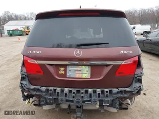 2014 Mercedes-Benz GL-Class GL 450 with VIN 4JGDF7CE3EA376091, listed as a IAAI auction lot 41696697 with 156,049 mi miles. Bid and sale history available at carsss.com. Image 16.