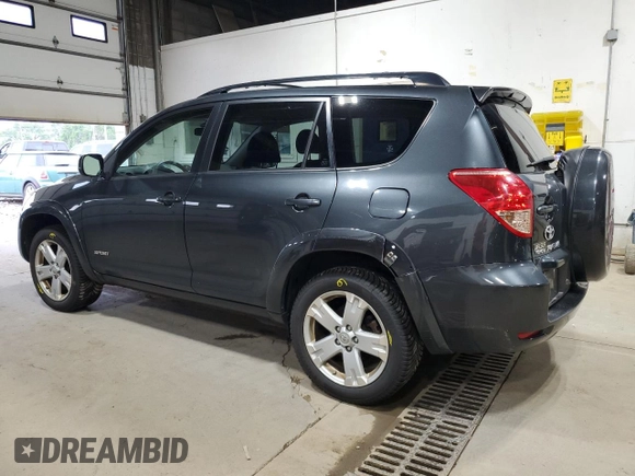 2008 Toyota RAV4 Sport with VIN JTMBD32VX86071321, listed as a Copart auction lot 64455945 with 143,160 mi miles and Salvage title. Bid and sale history available at DreamBid. Image 2.