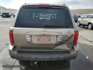 2004 Honda Pilot EX with VIN 2HKYF18544H559034, listed as a Copart auction lot 49908515 with 206,427 mi miles and Salvage Title. Bid and sale history available at carsss.com. Image 6.