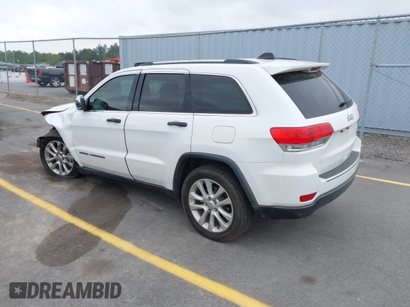 2017 Jeep Grand Cherokee Limited with VIN 1C4RJEBG3HC678912, listed as a IAAI auction lot 41947718 with 1 mi miles. Bid and sale history available at carsss.com. Image 3.