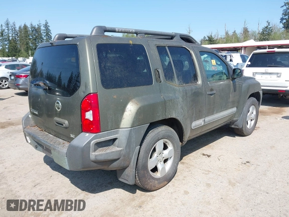 2005 Nissan Xterra S with VIN 5N1AN08W45C606207, listed as a IAAI auction lot 42116305 with 167,633 mi miles. Bid and sale history available at carsss.com. Image 4.