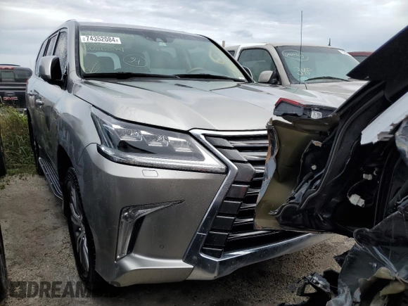 2019 Lexus LX 570 с VIN JTJHY7AXXK4289896, выставлен на аукционе Copart как лот 74352084 с пробегом Не указан миль и Списание • Salvage title. История ставок и продаж доступна на DreamBid. Изображение 4.