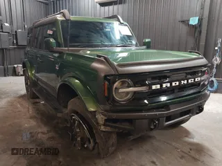 2022 Ford Bronco with VIN 1FMEE5DP5NLB39750, listed as a IAAI auction lot 41294068 with 16,939 mi miles and . Bid and sale history available at DreamBid. Image 1.