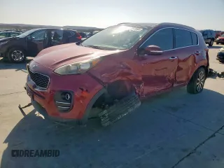 2017 Kia Sportage EX with VIN KNDPN3AC5H7074687, listed as a Copart auction lot 48533565 with 93,418 mi miles and Salvage Title. Bid and sale history available at carsss.com. Image 1.