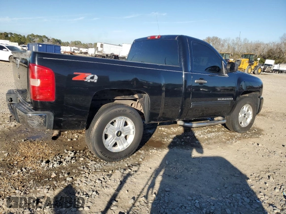 2009 Chevrolet Silverado 1500 with VIN 1GCEK24059Z143265, listed as a Copart auction lot 89331855 with 195,735 mi miles and Salvage Title. Bid and sale history available at DreamBid. Image 3.