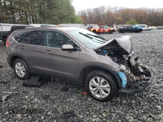 2014 Honda CR-V EX with VIN 2HKRM4H55EH668809, listed as a Copart auction lot 52352685 with 96,409 mi miles and Salvage Title. Bid and sale history available at carsss.com. Image 4.