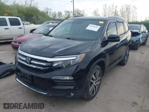 2017 Honda Pilot Touring with VIN 5FNYF6H93HB028122, listed as a IAAI auction lot 42130116 with 109,318 mi miles and . Bid and sale history available at DreamBid. Image 2.