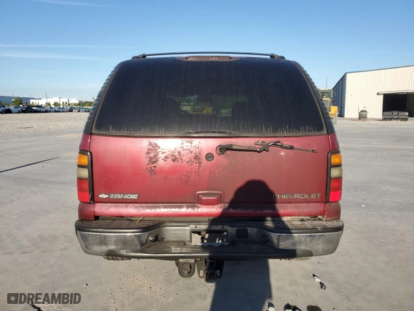 2005 Chevrolet Tahoe LT with VIN 1GNEC13T95R206419, listed as a Copart auction lot 49773855 with 197,603 mi miles and Salvage Title. Bid and sale history available at carsss.com. Image 6.