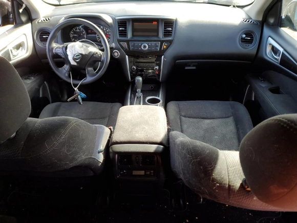 2016 Nissan Pathfinder SV with VIN 5N1AR2MM0GC607149, listed as a Copart auction lot 46050445 with 132,079 mi miles and Salvage Title. Bid and sale history available at carsss.com. Image 8.