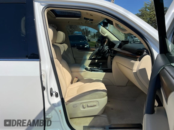 2016 Lexus LX 570 with VIN JTJHY7AX8G4198794, listed as a Copart auction lot 54615015 with 107,196 mi miles and Clean Title. Bid and sale history available at DreamBid. Image 5.