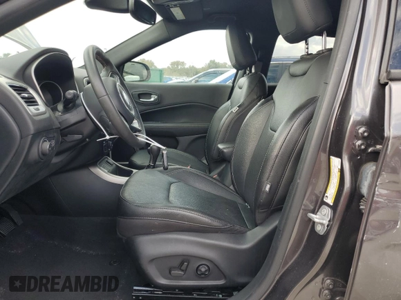 2021 Jeep Compass 80th Anniversary with VIN 3C4NJCEB9MT563622, listed as a Copart auction lot 45379235 with 45,790 mi miles and Non Repairable. Bid and sale history available at carsss.com. Image 7.