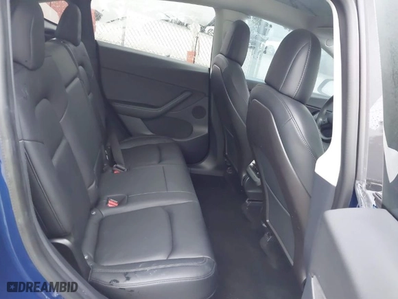2020 Tesla Model Y Long Range with VIN 5YJYGDEE7LF006314, listed as a IAAI auction lot 41488196 with 50,095 mi miles. Bid and sale history available at carsss.com. Image 8.