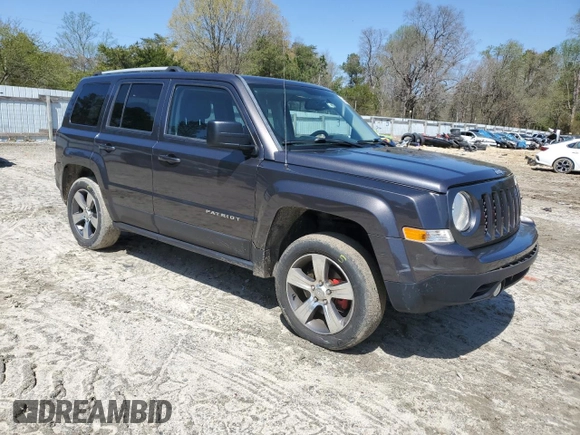2016 Jeep Patriot High Altitude with VIN 1C4NJPFA7GD582791, listed as a Copart auction lot 52099685 with 83,595 mi miles and Salvage Title. Bid and sale history available at DreamBid. Image 4.