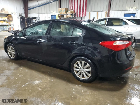 2014 Kia Forte LX with VIN KNAFX4A68E5230876, listed as a Copart auction lot 79341094 with 111,420 mi miles and Salvage Title. Bid and sale history available at carsss.com. Image 2.