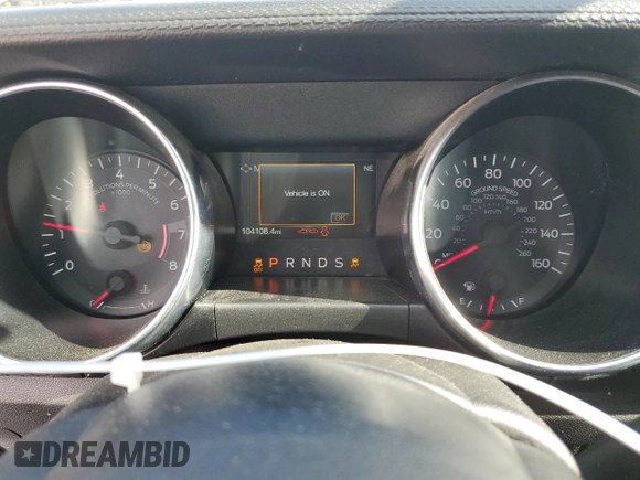 2018 Ford Mustang EcoBoost with VIN 1FA6P8TH1J5135259, listed as a Copart auction lot 53616575 with 104,108 mi miles and Salvage Title. Bid and sale history available at carsss.com. Image 9.