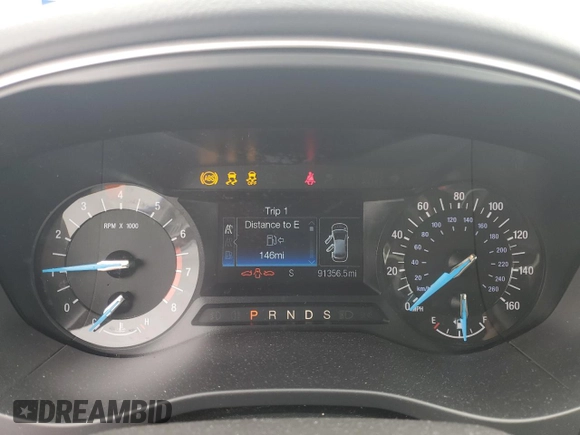 2015 Ford Fusion SE z VIN 3FA6P0H77FR198260, wystawiony jako Copart lot #59969135 z przebiegiem 91 356 mil mil oraz Szkoda całkowita • Salvage title. Historia ofert i sprzedaży dostępna na DreamBid. Obrazek 9.