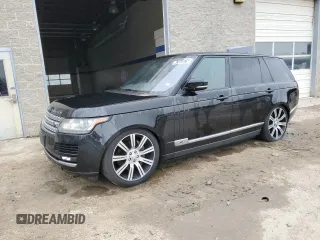 2014 Land Rover Range Rover Supercharged with VIN SALGS3TF5EA185652, listed as a Copart auction lot 47653475 with 129,582 mi miles and Clean title. Bid and sale history available at DreamBid. Image 1.