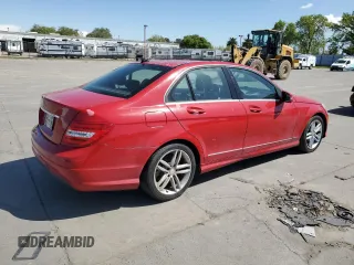 2014 Mercedes-Benz C-Class C 250 Sport with VIN WDDGF4HB7EA962300, listed as a Copart auction lot 51723135 with 187,055 mi miles and Clean Title. Bid and sale history available at carsss.com. Image 3.