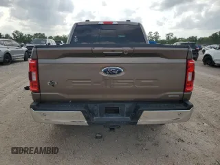 2021 Ford F-150 XL with VIN 1FTEW1CP7MFB36177, listed as a Copart auction lot 51148675 with 64,640 mi miles and Salvage Title. Bid and sale history available at carsss.com. Image 6.
