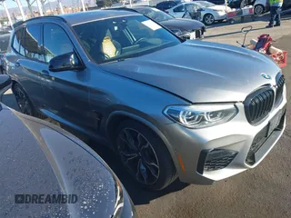 2020 BMW X3 M Competition with VIN 5YMTS0C03LLA57759, listed as a IAAI auction lot 41126676 with 31,969 mi miles. Bid and sale history available at carsss.com. Image 1.
