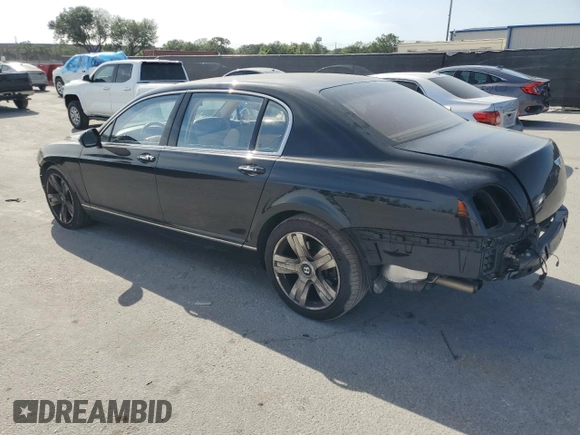 2013 Bentley Flying Spur with VIN SCBBR9ZA2DC082321, listed as a Copart auction lot 51051525 with 52,918 mi miles and Salvage title. Bid and sale history available at DreamBid. Image 2.