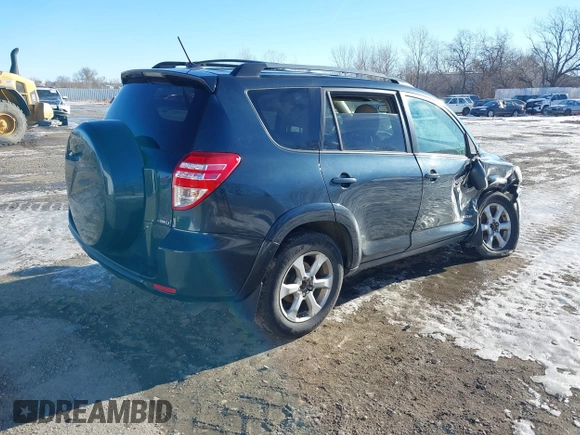 2010 Toyota RAV4 Ltd with VIN 2T3DK4DV8AW020311, listed as a IAAI auction lot 41397127 with 233,322 mi miles. Bid and sale history available at carsss.com. Image 4.
