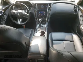 2019 Infiniti Q50 Luxe z VIN JN1EV7AP1KM512411, wystawiony jako Copart lot #59749125 z przebiegiem 83 347 mil mil oraz Szkoda całkowita • Salvage title. Historia ofert i sprzedaży dostępna na DreamBid. Obrazek 8.