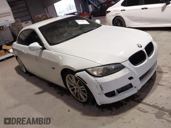 2010 BMW 3 Series 335i with VIN WBAWL7C53AP476444, listed as a IAAI auction lot 41384815 with 138,601 mi miles. Bid and sale history available at carsss.com. Image 1.