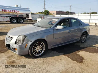 2007 Cadillac CTS with VIN 1G6DP577070108967, listed as a Copart auction lot 70759764 with 179,328 mi miles and Salvage Title. Bid and sale history available at carsss.com. Image 1.