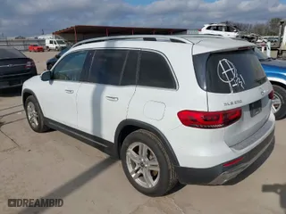 2020 Mercedes-Benz GLB with VIN W1N4M4GB8LW033312, listed as a IAAI auction lot 41488575 with 108,682 mi miles. Bid and sale history available at carsss.com. Image 3.