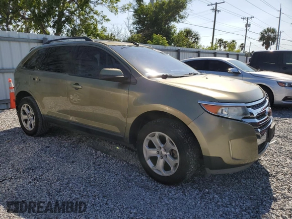 2013 Ford Edge SEL with VIN 2FMDK3JC9DBB97319, listed as a Copart auction lot 52888525 with 86,603 mi miles and Salvage Title. Bid and sale history available at carsss.com. Image 4.