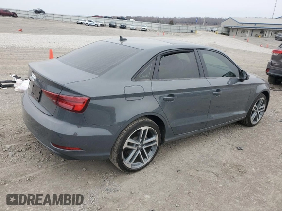 2020 Audi A3 Sedan Premium with VIN WAUAUGFF0LA103492, listed as a Copart auction lot 44579384 with 28,339 mi miles. Bid and sale history available at carsss.com. Image 3.