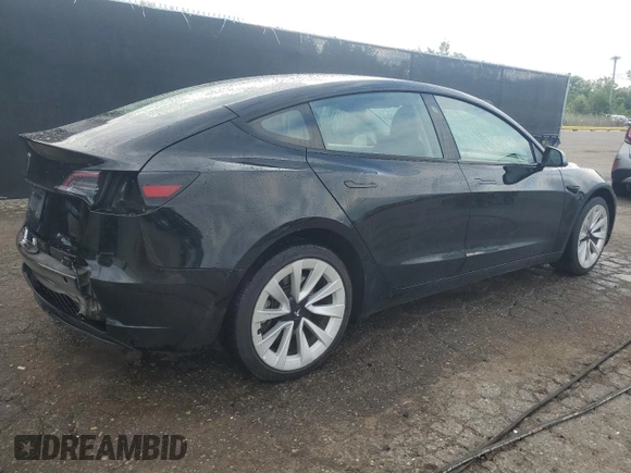 2023 Tesla Model 3 with VIN 5YJ3E1EA8PF438542, listed as a Copart auction lot 66329695 with 71,639 mi miles and Clean title. Bid and sale history available at DreamBid. Image 3.