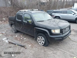 2007 Honda Ridgeline RTL w/Leather with VIN 2HJYK16527H510681, listed as a IAAI auction lot 40920924 with 1 mi miles. Bid and sale history available at carsss.com. Image 1.