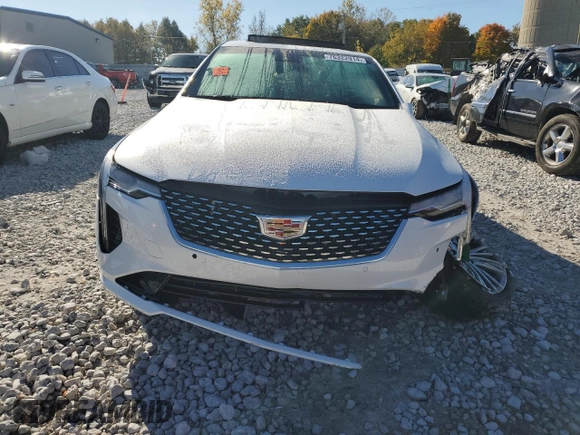 2024 Cadillac CT4 Premium Luxury with VIN 1G6DF5RK6R0118149, listed as a Copart auction lot 76322914 with Not Provided miles and Salvage Title. Bid and sale history available at DreamBid. Image 5.
