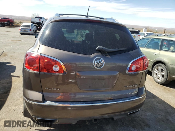 2012 Buick Enclave Leather with VIN 5GAKVCED1CJ195663, listed as a Copart auction lot 48567545 with 209,727 mi miles and Salvage Title. Bid and sale history available at carsss.com. Image 6.
