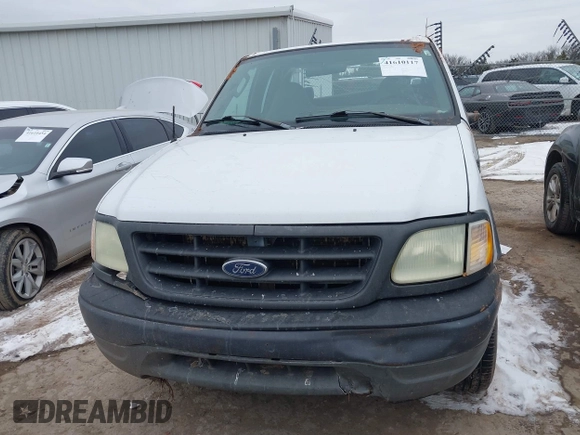 2003 Ford F-150 XL with VIN 2FTPX18L53CB12935, listed as a IAAI auction lot 41610117 with 1 mi miles. Bid and sale history available at carsss.com. Image 11.