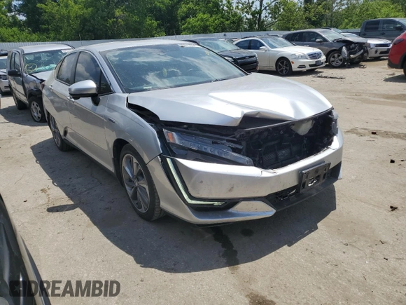 2018 Honda Clarity Plug-In Hybrid Touring with VIN JHMZC5F32JC002182, listed as a Copart auction lot 55677054 with 43,576 mi miles and Salvage Title. Bid and sale history available at carsss.com. Image 4.