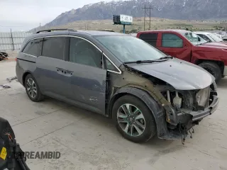 2014 Honda Odyssey Touring z VIN 5FNRL5H91EB121062, wystawiony jako Copart lot #53546515 z przebiegiem 192 136 mil mil oraz Szkoda całkowita • Salvage title. Historia ofert i sprzedaży dostępna na DreamBid. Obrazek 4.