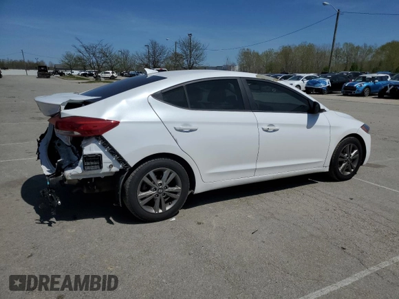2018 Hyundai Elantra Value Edition with VIN 5NPD84LF0JH278810, listed as a Copart auction lot 53171865 with 104,453 mi miles and Salvage Title. Bid and sale history available at DreamBid. Image 3.