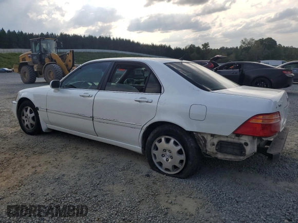 2002 Acura RL with VIN JH4KA96582C009199, listed as a Copart auction lot 72428694 with 0 mi miles and Salvage Title. Bid and sale history available at carsss.com. Image 2.