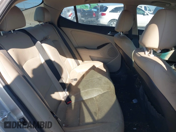 2013 Kia Optima EX with VIN 5XXGN4A76DG096109, listed as a IAAI auction lot 42509049 with 168,270 mi miles and . Bid and sale history available at DreamBid. Image 8.