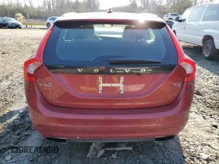 2016 Volvo V60 T5 Drive-E Premier with VIN YV140MEK5G1294075, listed as a Copart auction lot 43896835 with 53,055 mi miles and Salvage Title. Bid and sale history available at carsss.com. Image 6.