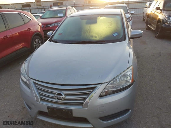 2014 Nissan Sentra SR with VIN 3N1AB7AP6EY205793, listed as a IAAI auction lot 42043133 with 127,356 mi miles. Bid and sale history available at carsss.com. Image 6.